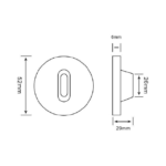 RAP WC SLIM-R BL - Slika 2